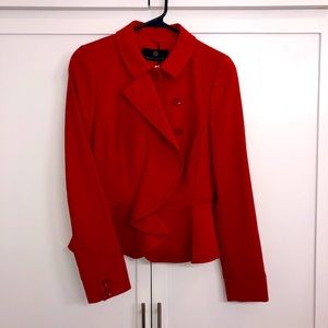 NWT Rena Lange Peplum Blazer